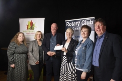 Western Care received €1700 at the Castlebar Rotary Club Awards
