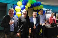 President Paul, Members with Pat Cannon Mayo Movie World