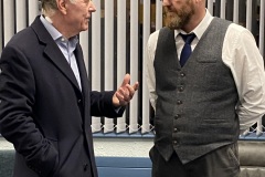 Mr Ronan Waldron and Deputy Principal Declan Askin