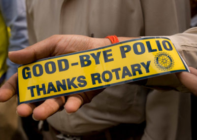 Goodby Polio Thanks Rotary