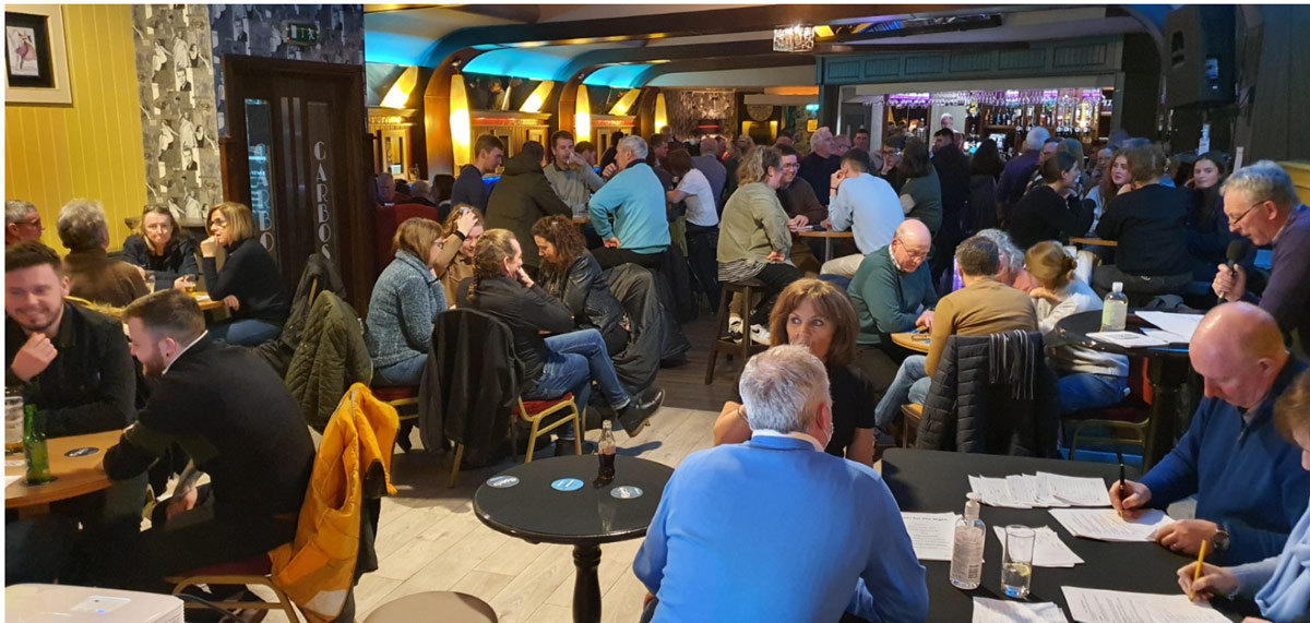 Big crowd at Castlebar Rotary Annual Table Quiz in aid of Scouts Castlebar