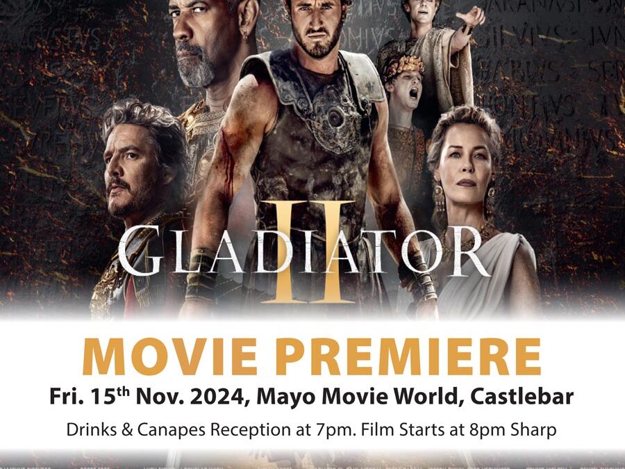 Film Premiere Alert…. GLADIATOR II