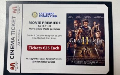 Excitement builds for Castlebar Rotary Gladiator II Movie Premiere!