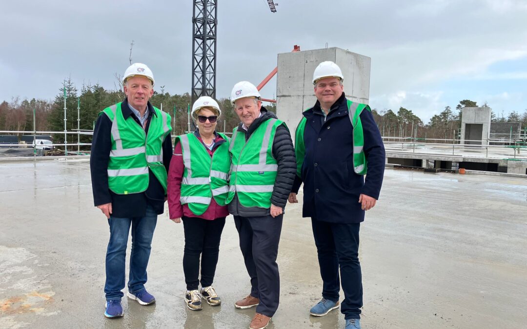 District Governor Visits Castlebar Rotary and Daisy Lodge Site in Cong